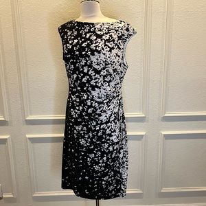 Ralph Lauren Black and White Cocktail Dress